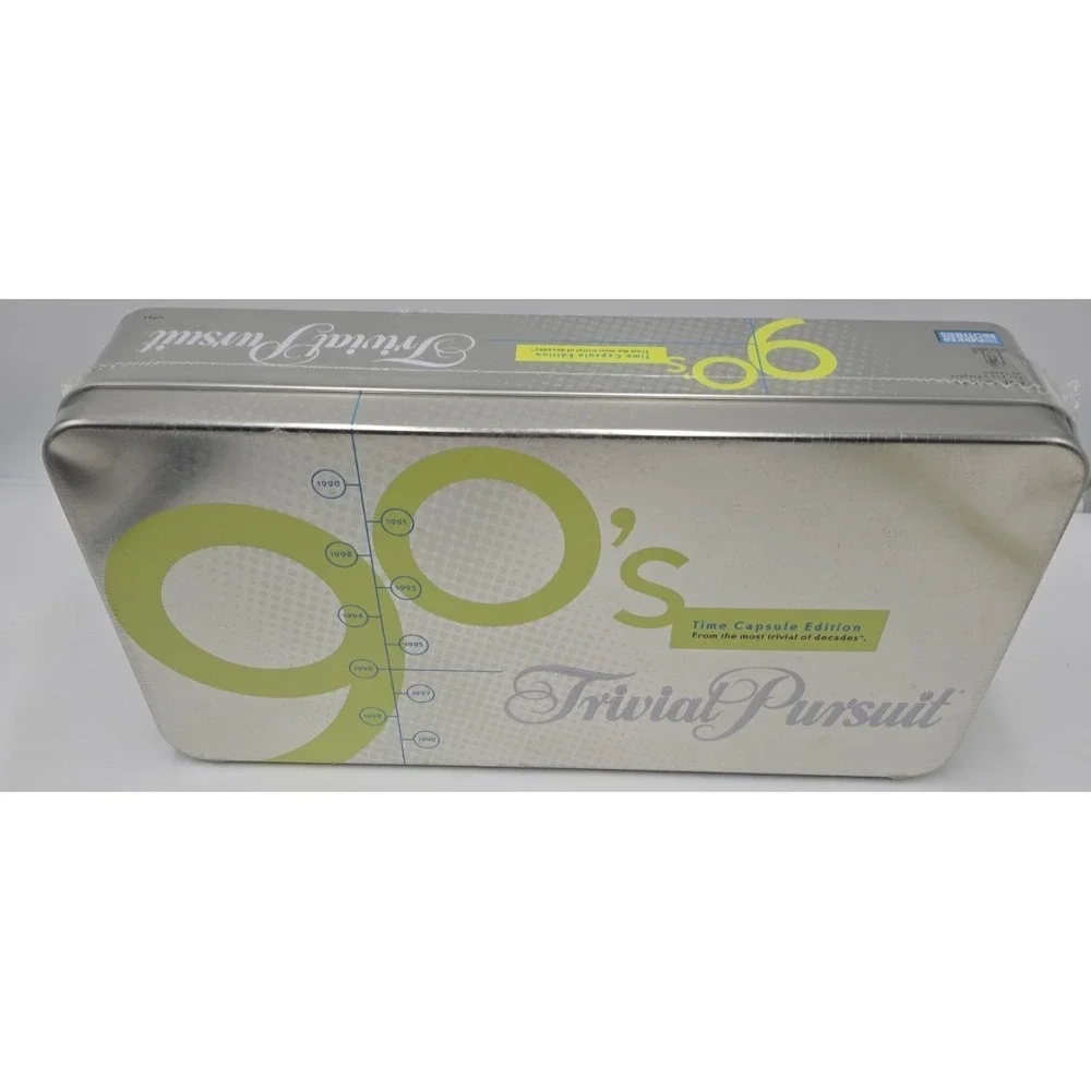 SEALED Trivial Pursuit 90's Time Capsule Edition Complete Parker Brothers 2004